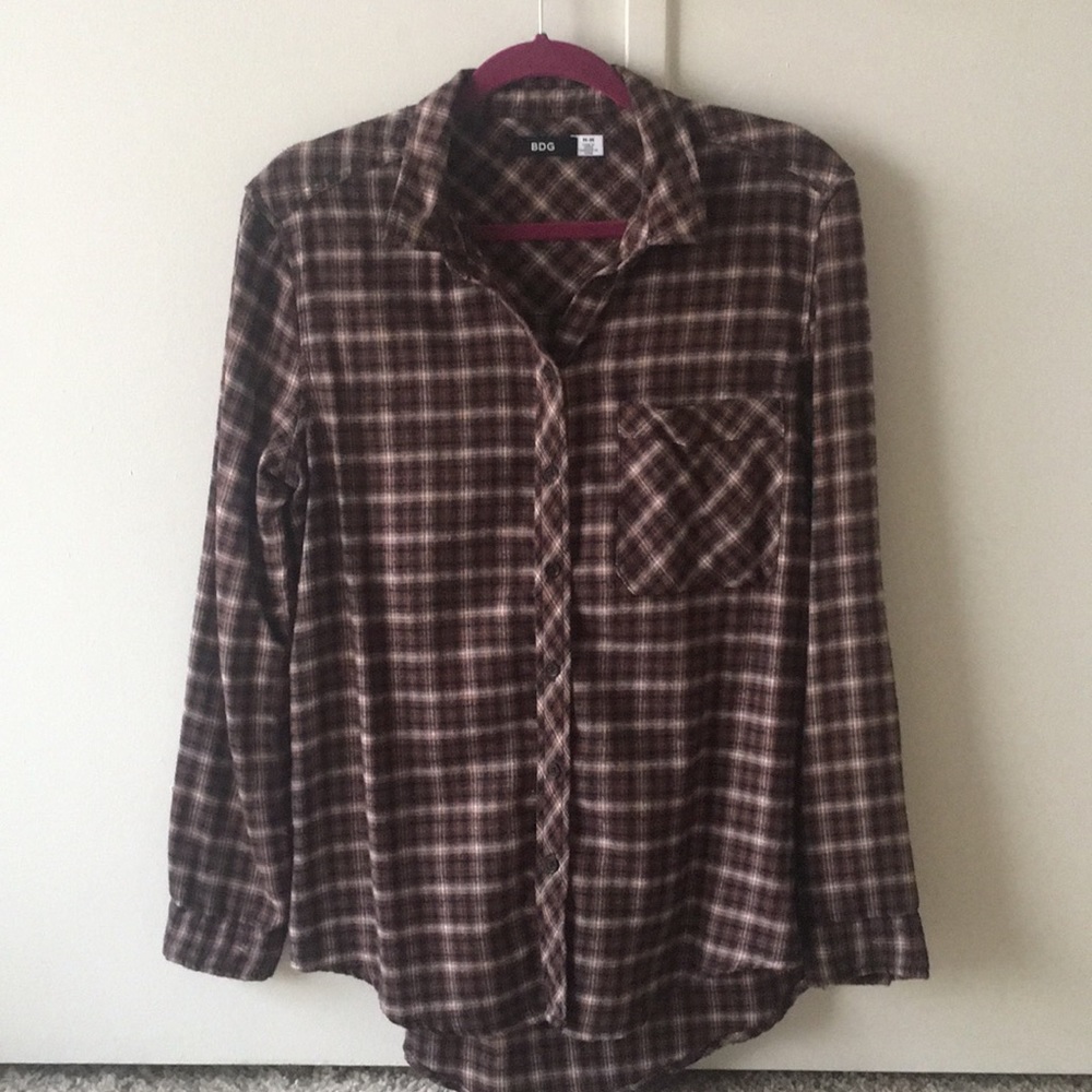 BDG button down flannel